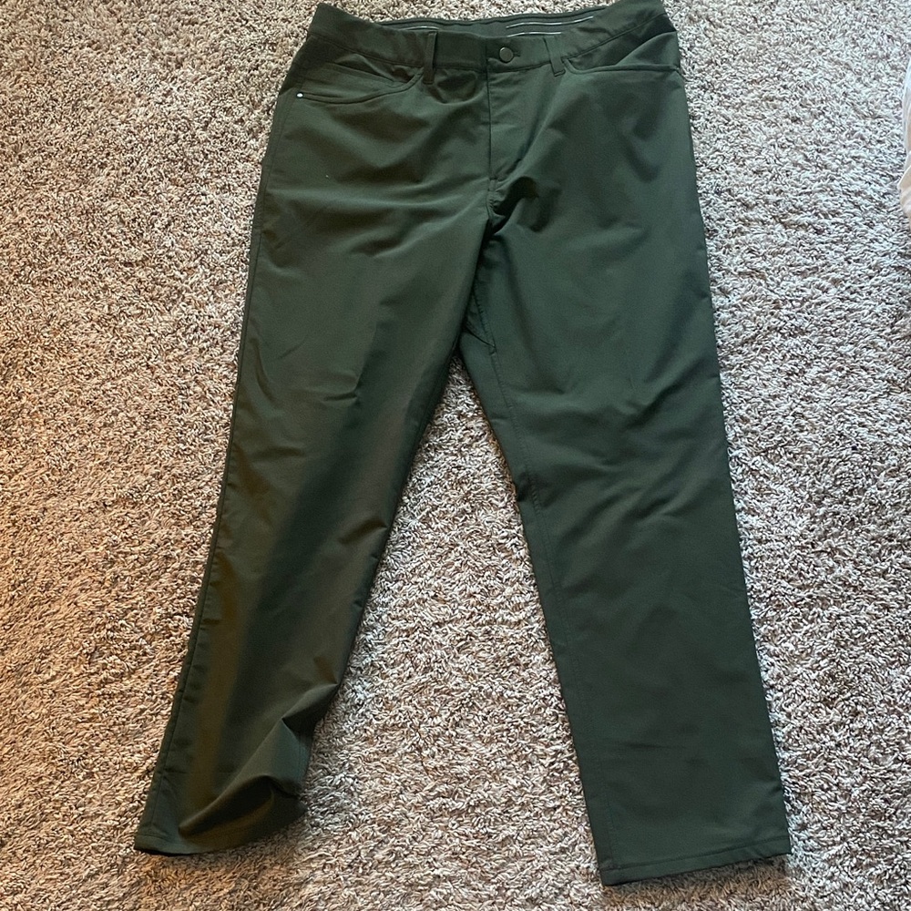 Kirkland Signature Dark Green Chinos